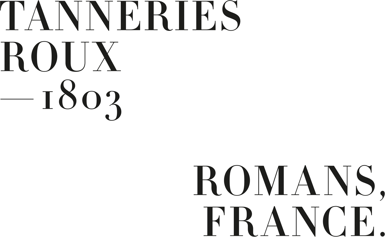 Tanneries Roux Cleoburo Marie Disle logo identity